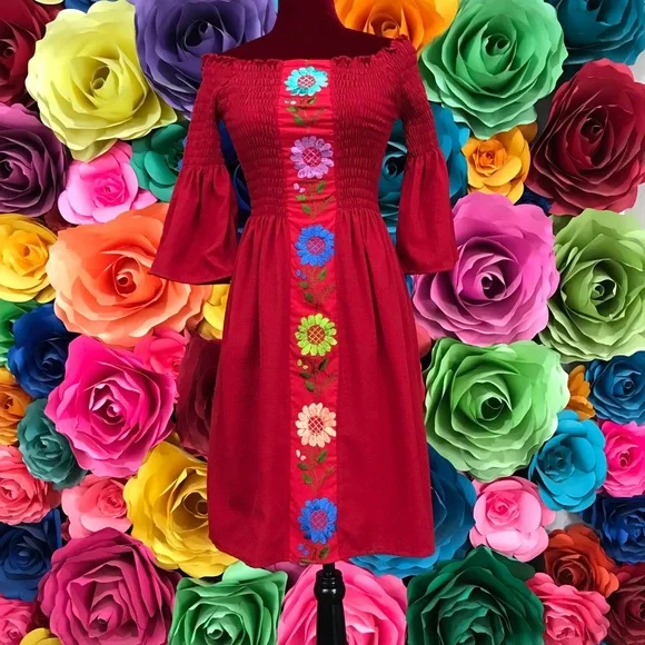 knee length dresses for ladies Layla Otomi Dress